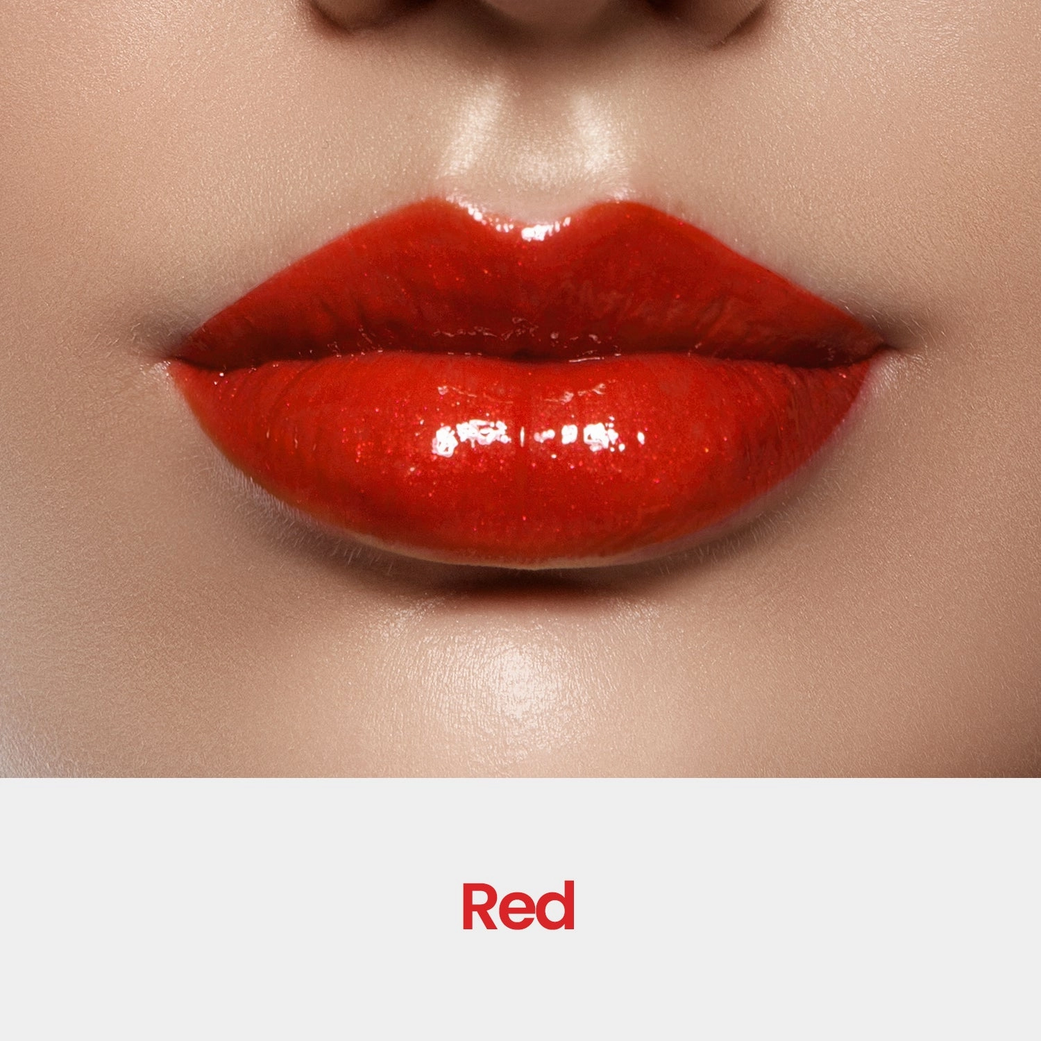Red Carpet - 3Pcs Lip Kit, Lip Gloss, Lipstick & Lipliner Kit - Red