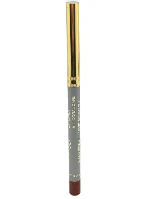 Retractable Lipliner with Sharpener Transfer Resistant Long Lasting Waterproof Colors Enriched with Aloe Available in 12 Arpeggio Colors by A Professional Makeover (Coral Cafe Arpeggio)