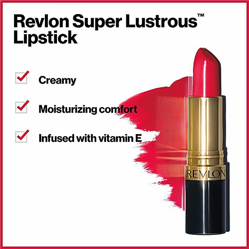 Revlon Super Lustrous Lipstick - 763 Make Me Blush
