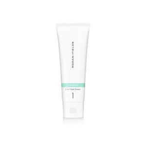 RODAN   FIELDS RECHARGE 3-in-1 Super Cleanser | 125 mL | Daily Exfoliating Gel Cream Face Wash with Australian Lime Pearl Extract & Electrolytes | Removes Makeup, Oil, & Dirt | Smoothing Skin Care