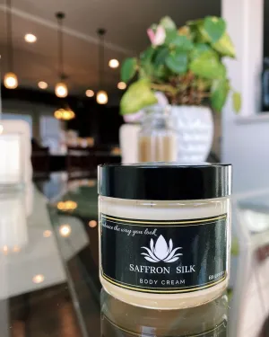 SAFFRON SILK BODY CREAM (60 gram / 2 oz)