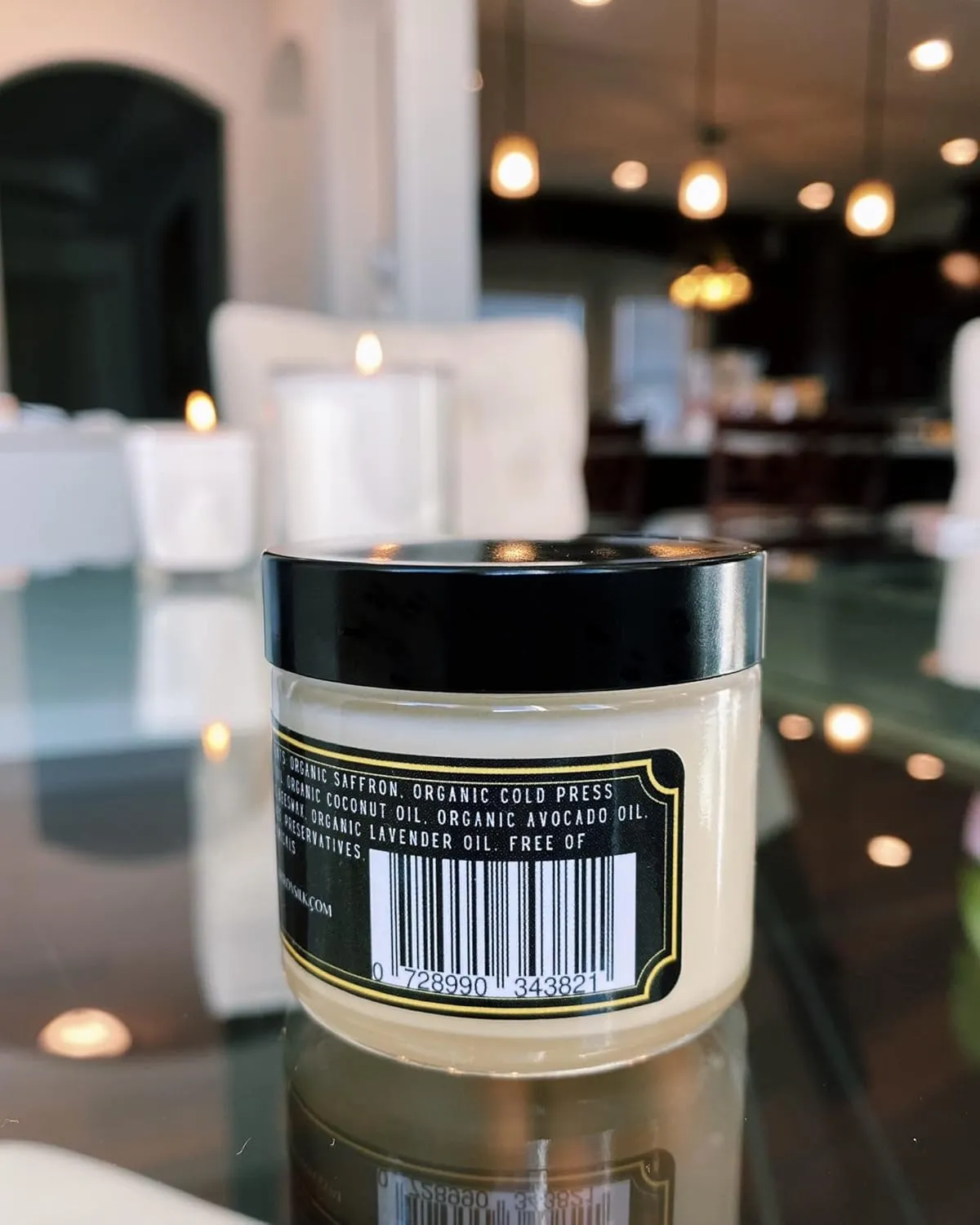 SAFFRON SILK BODY CREAM (60 gram / 2 oz)