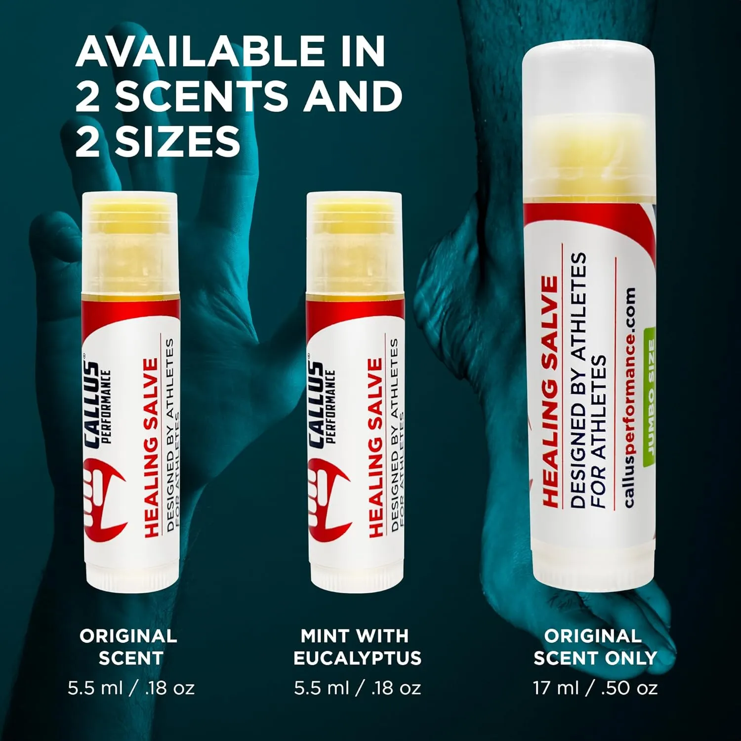 Salve – Dry Hand Repair Balm for Cracked Skin, Ultra-Hydrating Moisturizer for Calluses, Softening & Healing Solution for Athletes, Rock Climbers, Weight Lifters – Jumbo