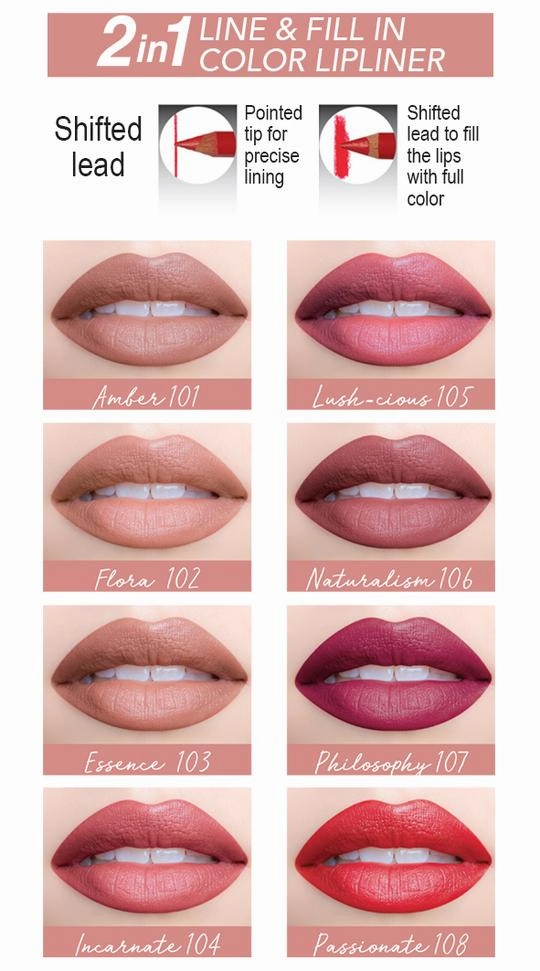 Samoa Love Your Shape Line & Fill au naturel Lip Liner