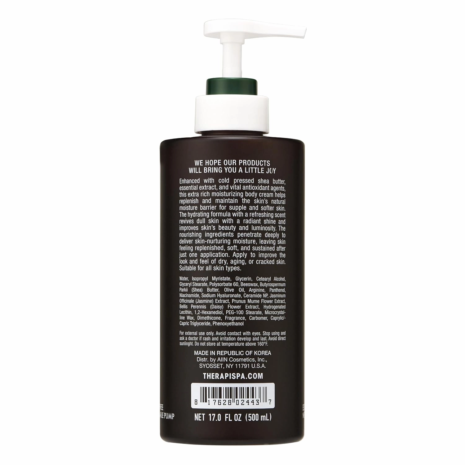 Scented Body Lotion for Women – Refreshing Moisturizer with Shea Butter, Ceramides & Panthenol to Revive & Nourish Dry Skin – Used by All Genders (Bergamot & Olive, 17.0 fl oz)