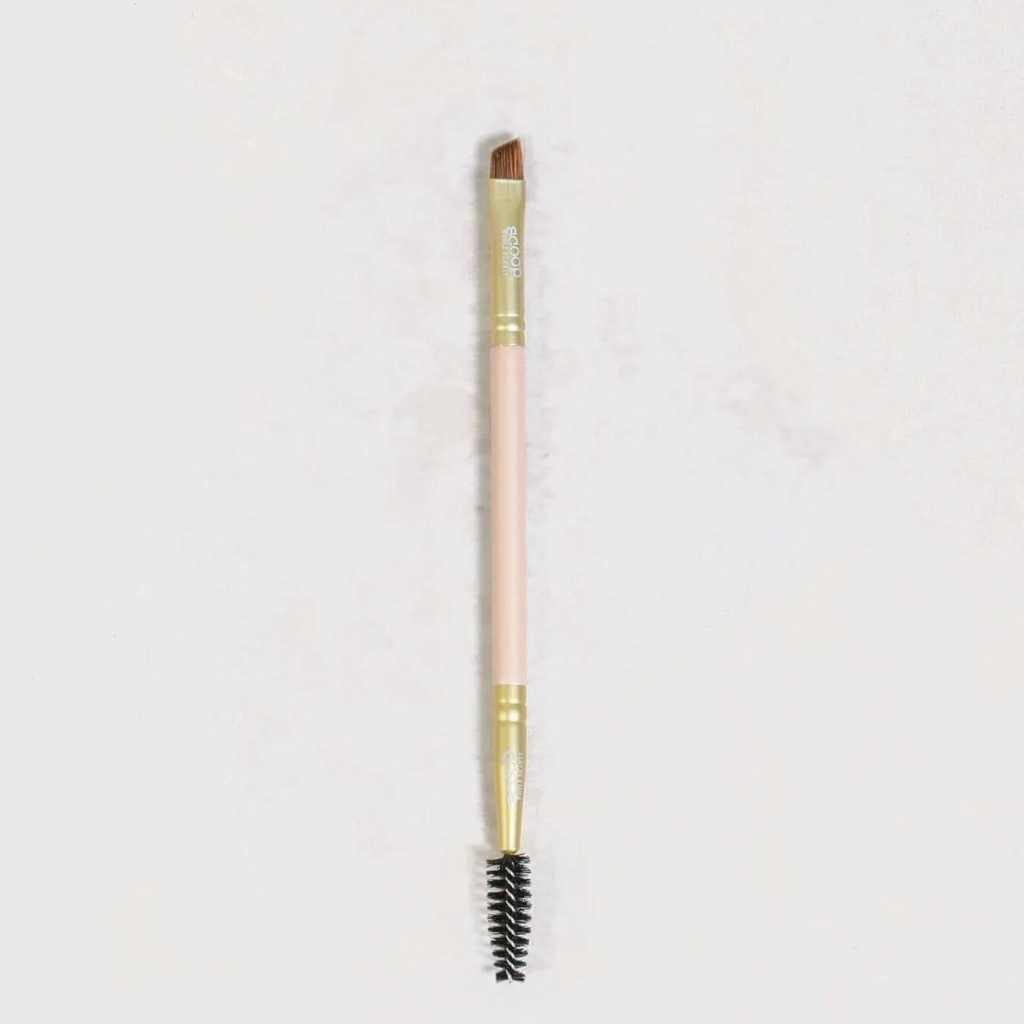 Scoop Whole Beauty - Vegan Double Edged Brow Brush