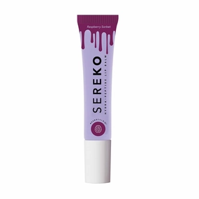 Ser.eko Hydra Peptide Tinted Lip Balm for Dry & Chapped Lips With Ceramides & Squalane | Long Lasting Hydration, 24H Moisture Lock, Plumps & Smooths | For Women & Men | Raspberry Sorbet