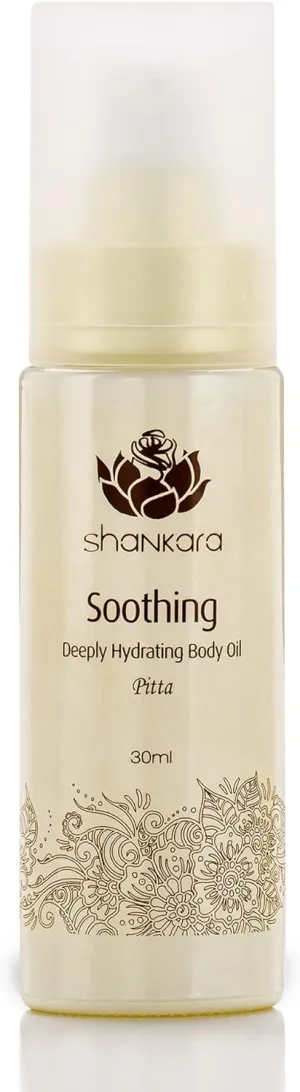 Shankara Soothing Body Oil for Women and Men with Lavender, Calendula and Lemon Balm– Perfect Hydrating Body Oil for Nourishing Dry Skin and Soothing Mind and Best Body Massage Oil (30ml/1 Bottle)