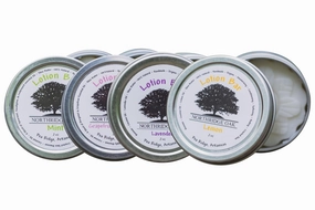 Shea Butter Lotion Bar Multipack - Organic, Hydrating, and Portable Skin Care Bars - Includes Lemon, Mint, Lavender and Citrus Bars