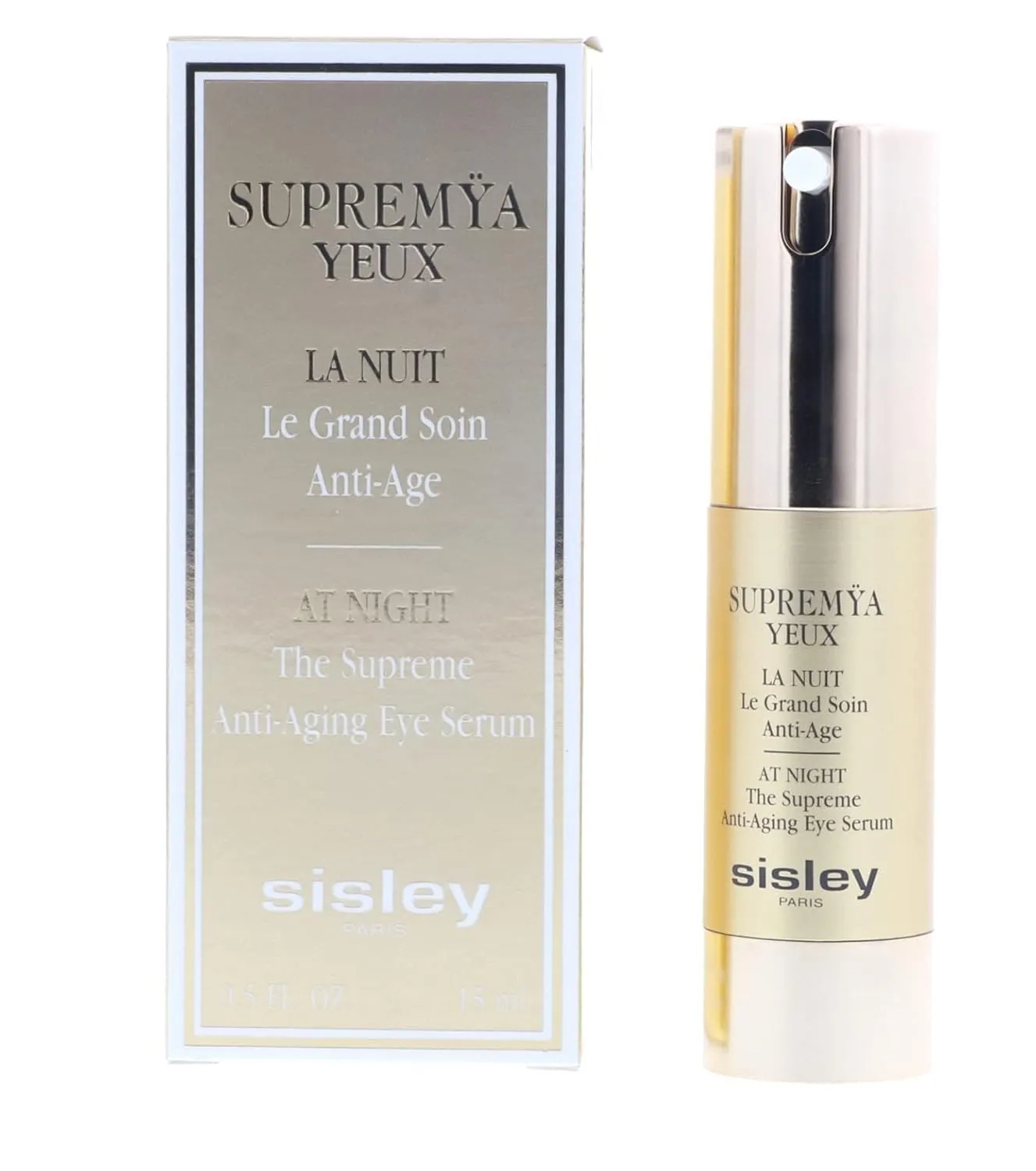 Sisley Supremya Eyes at Night The Supreme Anti-Aging Eye Serum, 0.52 Ounce