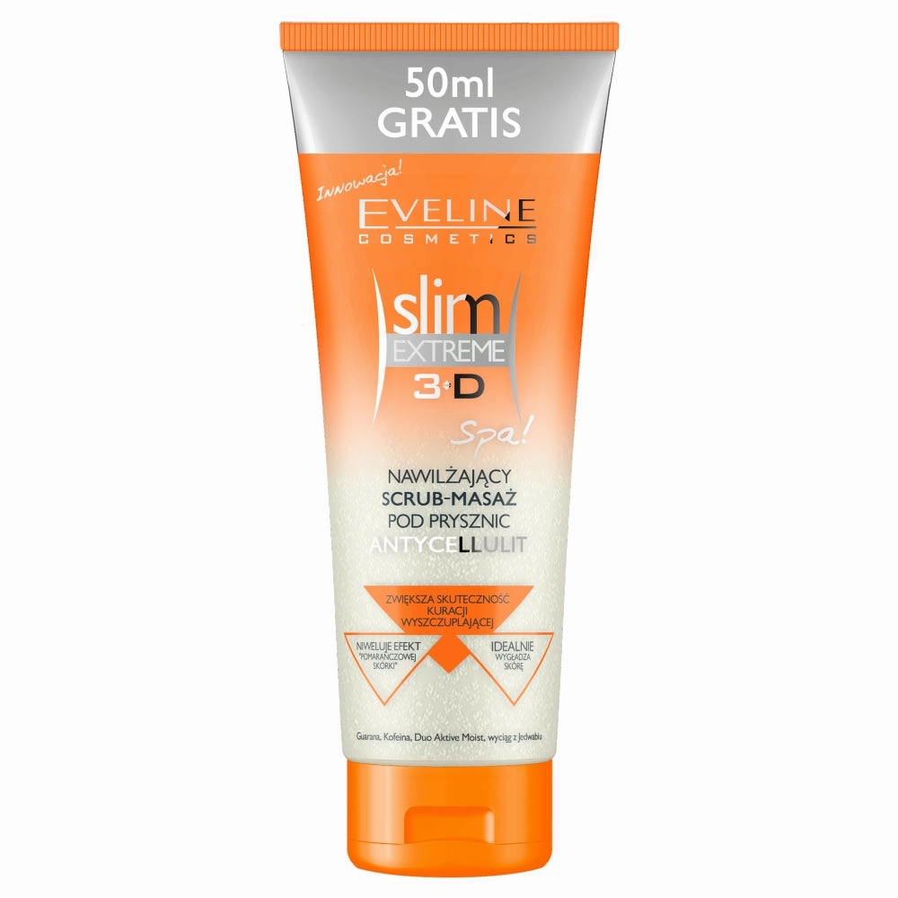 Slim Extreme 3D Anti-cellulite moisturizing scrub shower massage 250ml