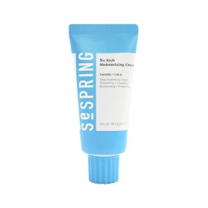 So Rich Moisturizing Cream, Facial Moisturizer, Formulated with Camellia, Lotus, Shea Butter, Coco Butter, Korean Skin Care, Clean Beauty Products, Vegan, Cruelty Free, Soft Skin 2.0 Fl Oz