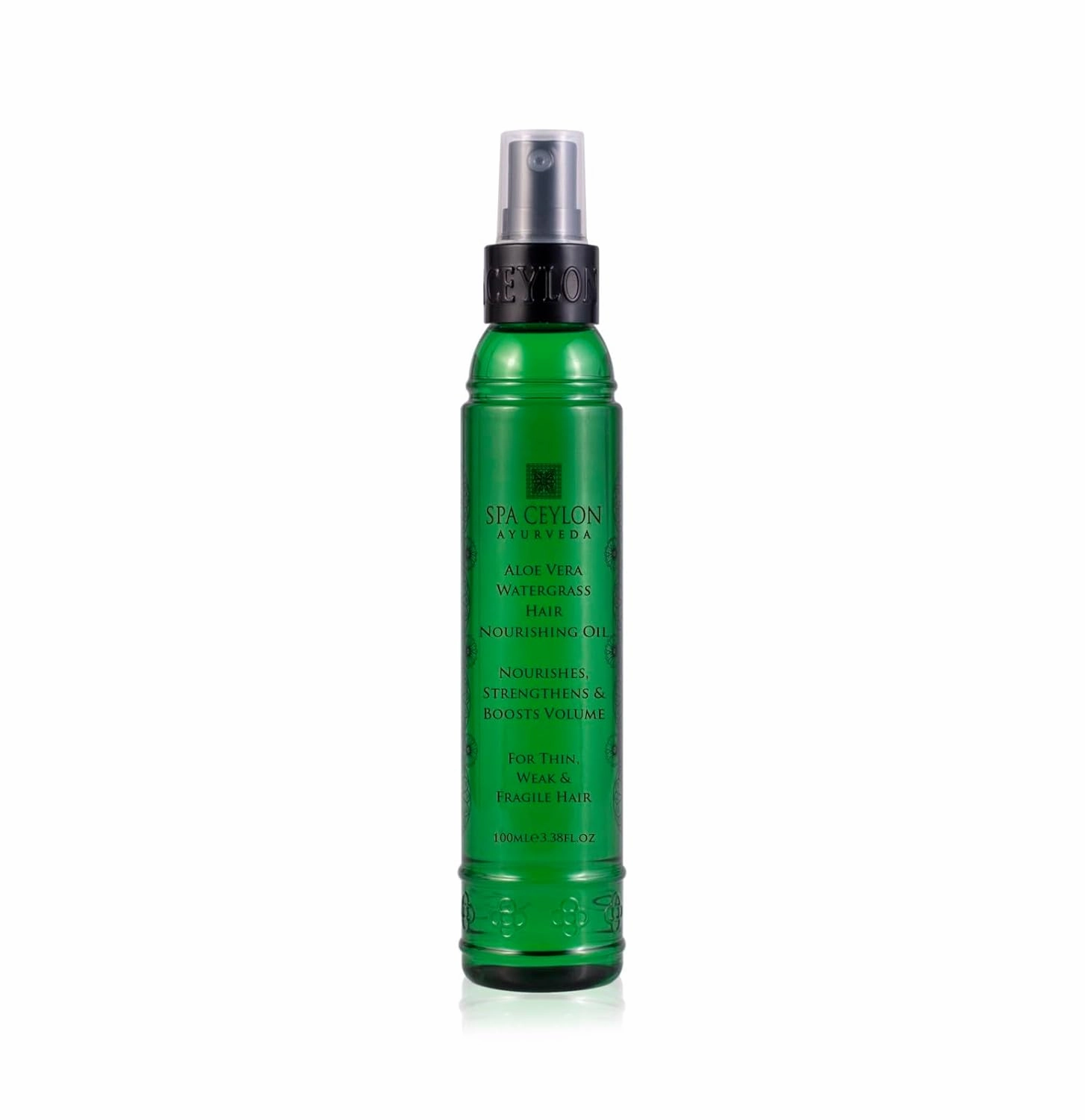 SPA CEYLON Aloe Vera Watergrass Hair Nourishing Oil | Ayurvedic WonderHerbs | Nutrient-rich | Hair growth | Ideal for Weak and Fragile Hair