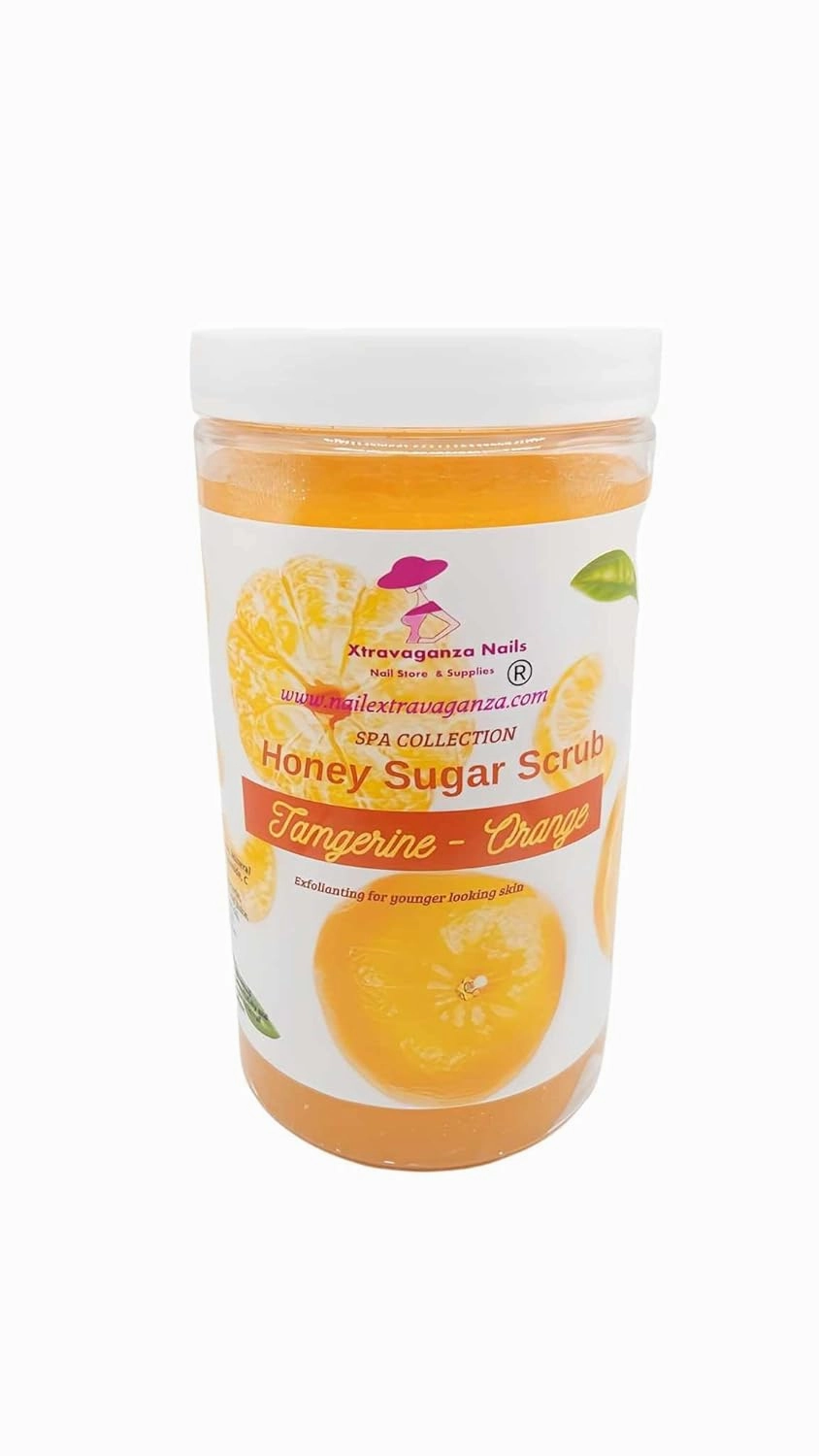 Spa Sugar Scrub Orange Tangerine Aroma 3lb (48oz)