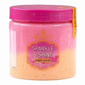 Sparkle & Shine Sugar Scrub By Simply Southern, 13 Ounce (Pack of 1)