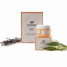 STRIDE Perfect Feet Foot Peel Mask Lavender and Foot Cream