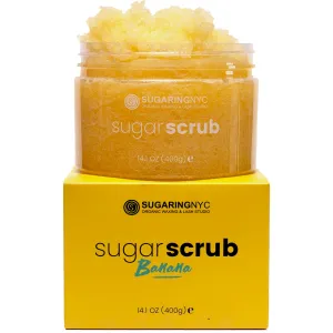 Sugaring NYC Moisturizing and Exfoliating Signature Body Scrub - Silky Smooth Skin and Ingrown Hair Prevention (Going Bananas)