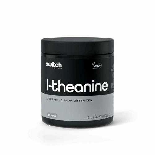 SWITCH NUTRITION ESSENTIALS GREEN TEA EXTRACT(L-THEANINE) 60 CAPS