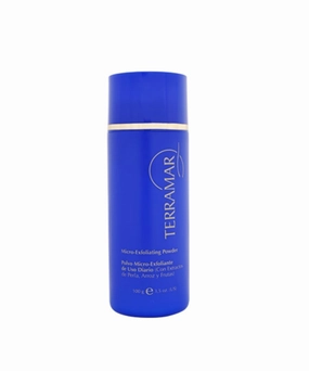 Terramar Micro-Exfoliating Powder - Daily Gentle Face Exfoliator with Pearl, Rice & Fruit Extracts - Brightens, Smooths, and Refines Skin Texture