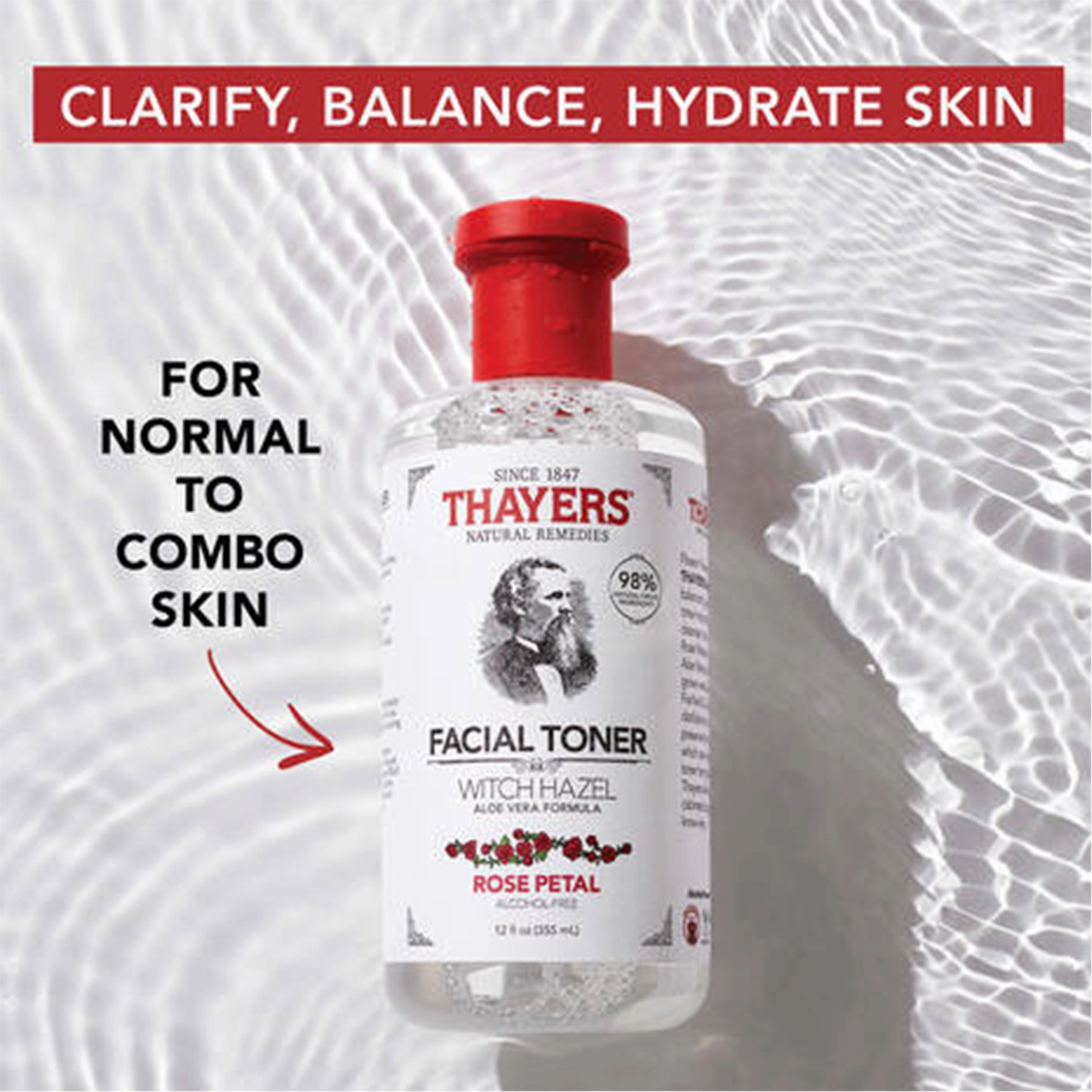 Thayers Rose Petal Facial Toner - 335ml