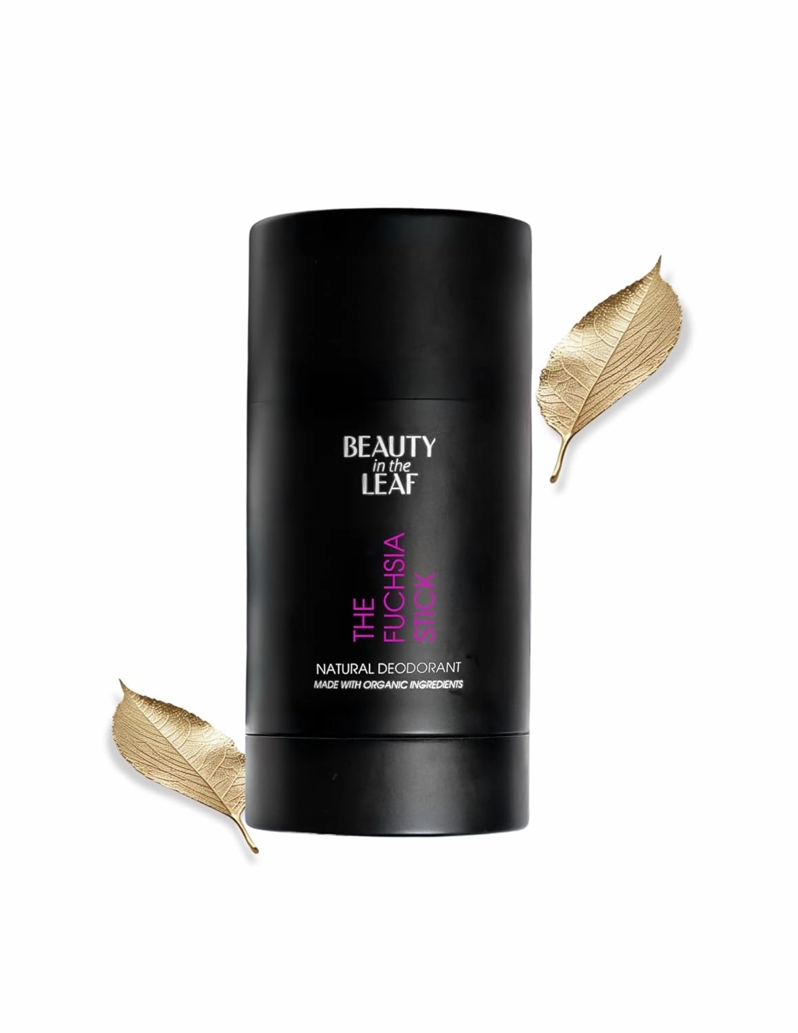 The Fuchsia Stick Natural Deodorant | Made in USA with Organic Ingredients | Aluminum-Free | 100% Vegan | Cheerful Sweet Blossom Scent | Detoxifying Charcoal Probiotic Odor Control Formula | 20% MORE