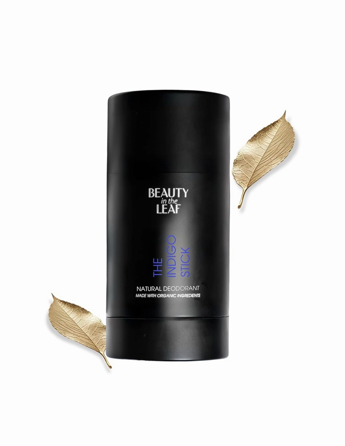 The Indigo Stick Natural Deodorant | Made in USA with Organic Ingredients | Aluminum-Free | 100% Vegan | Sandalwood Citrus Scent | Detoxifying Charcoal & Probiotic Odor Control Formula | 20% MORE