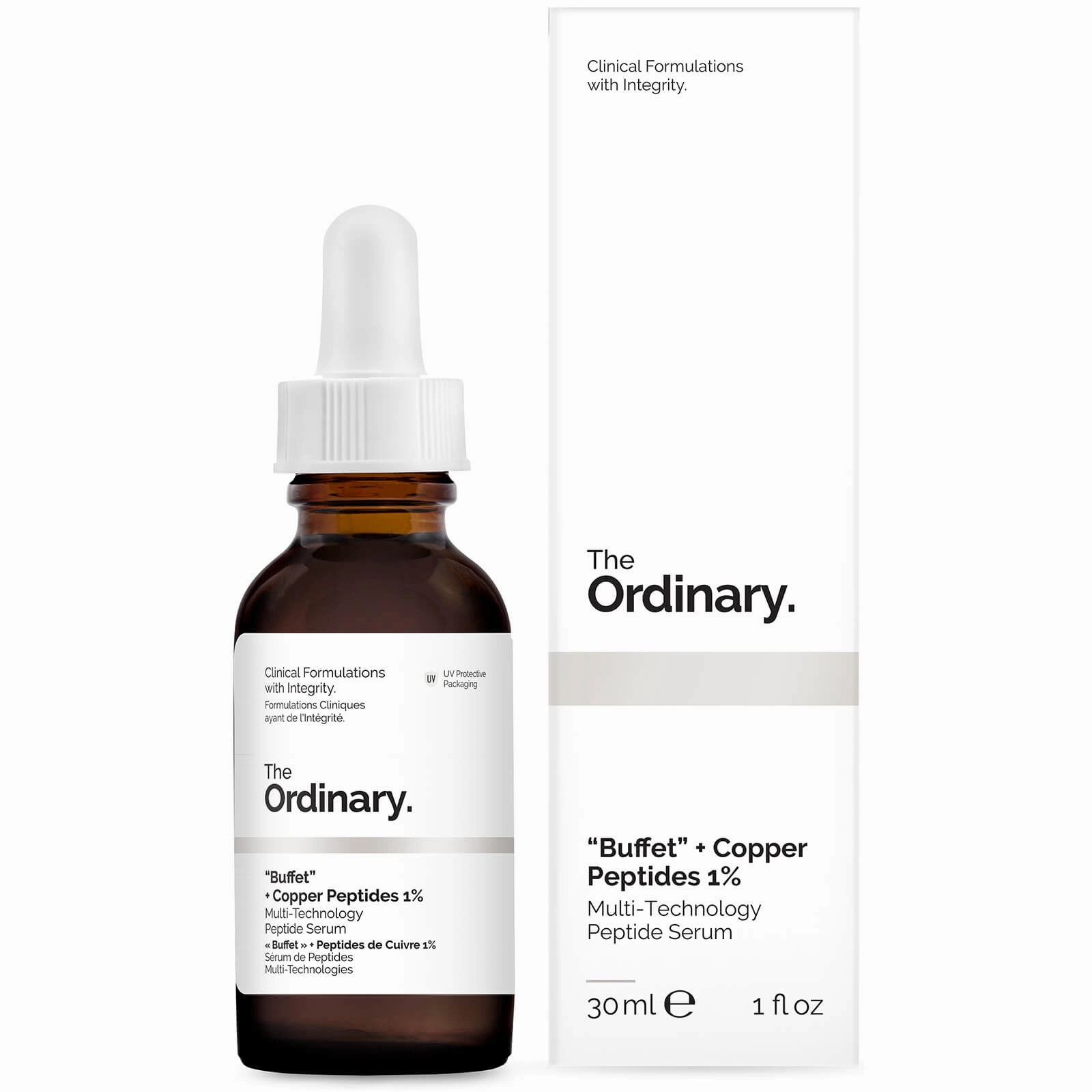 The Ordinary 'Buffet'   Copper Peptides 1%( 30ml )