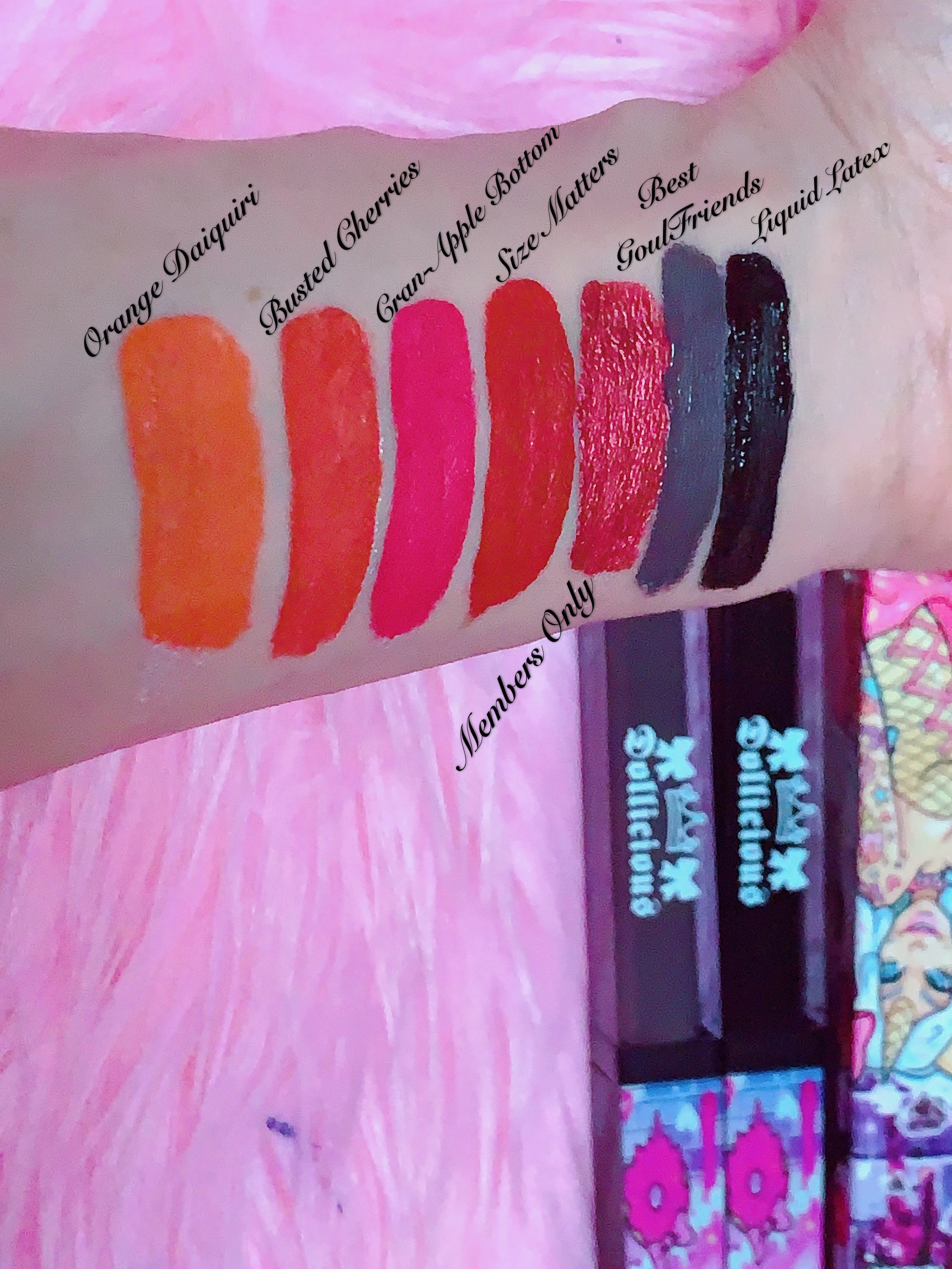 The "GOTHS!!" DOLLICIOUS MATTE Vegan Liquid Lipstick