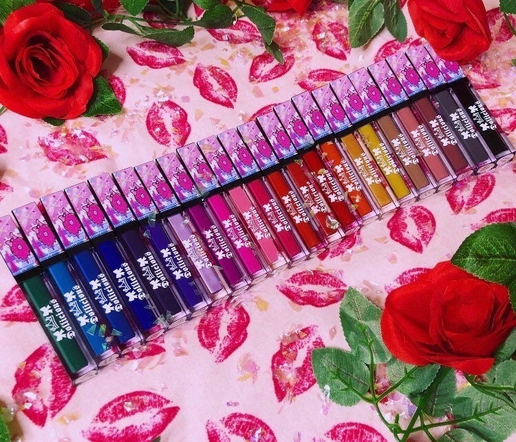 The "PURPLES!!" DOLLICIOUS MATTE Vegan Liquid Lipstick