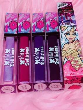 The "PURPLES!!" DOLLICIOUS MATTE Vegan Liquid Lipstick