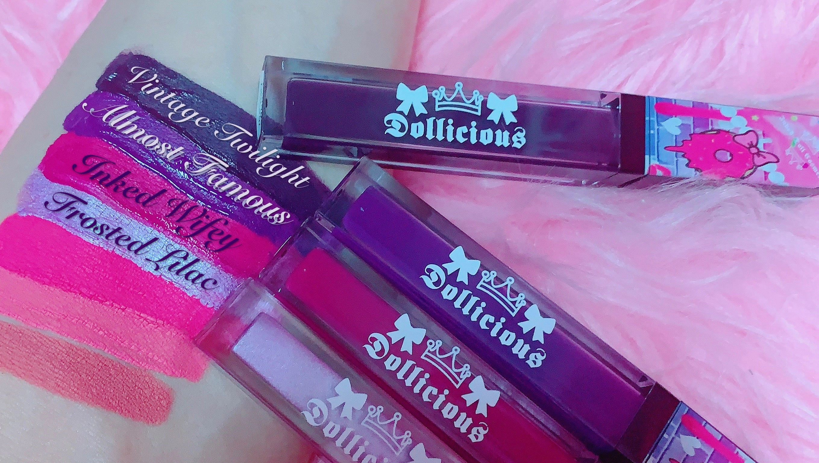 The "PURPLES!!" DOLLICIOUS MATTE Vegan Liquid Lipstick