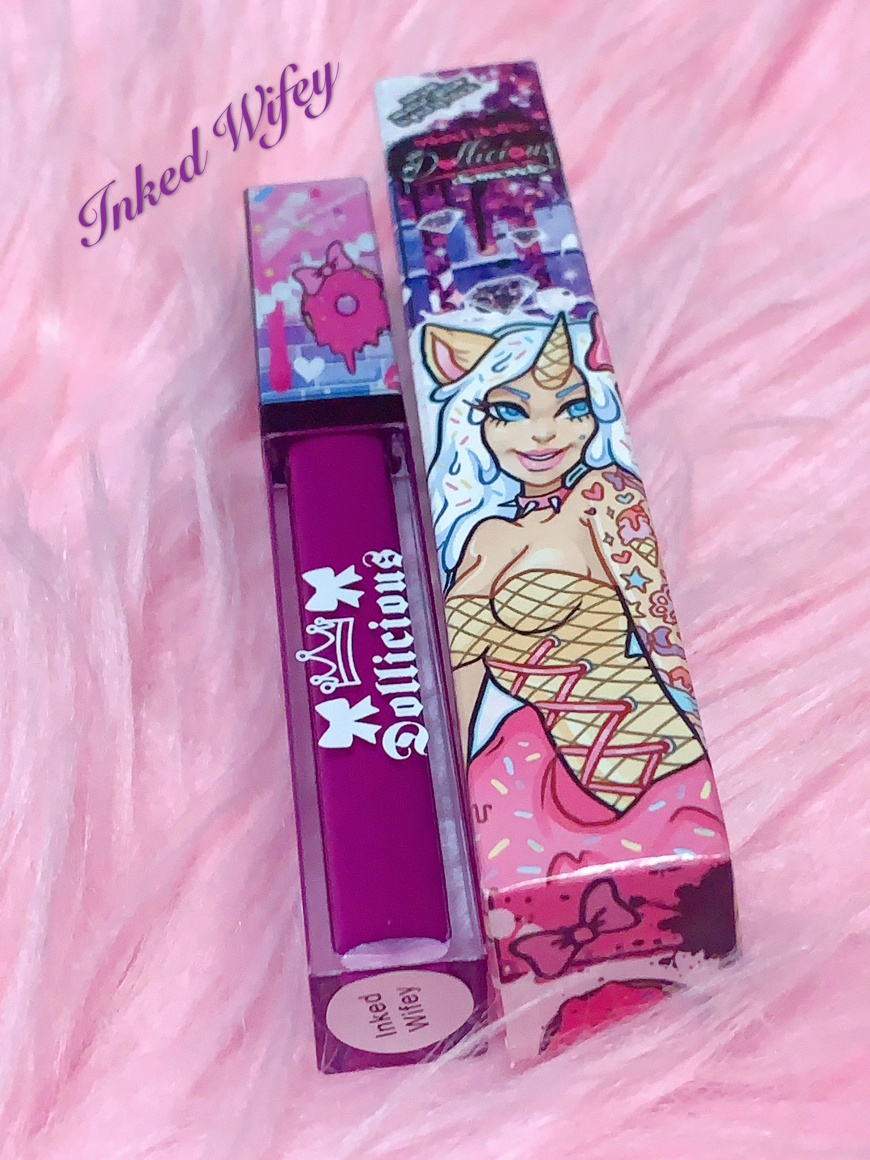 The "PURPLES!!" DOLLICIOUS MATTE Vegan Liquid Lipstick