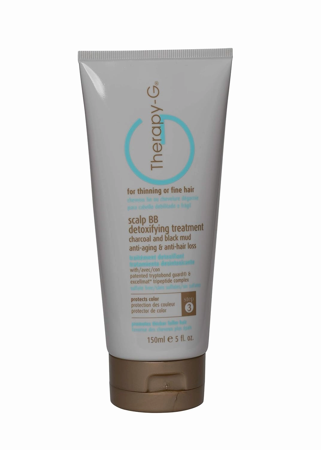 Therapy- G SCALP BB DETOXIFYING TREATMENT - CHARCOAL AND BLACK MUD 5 oz 150 ml