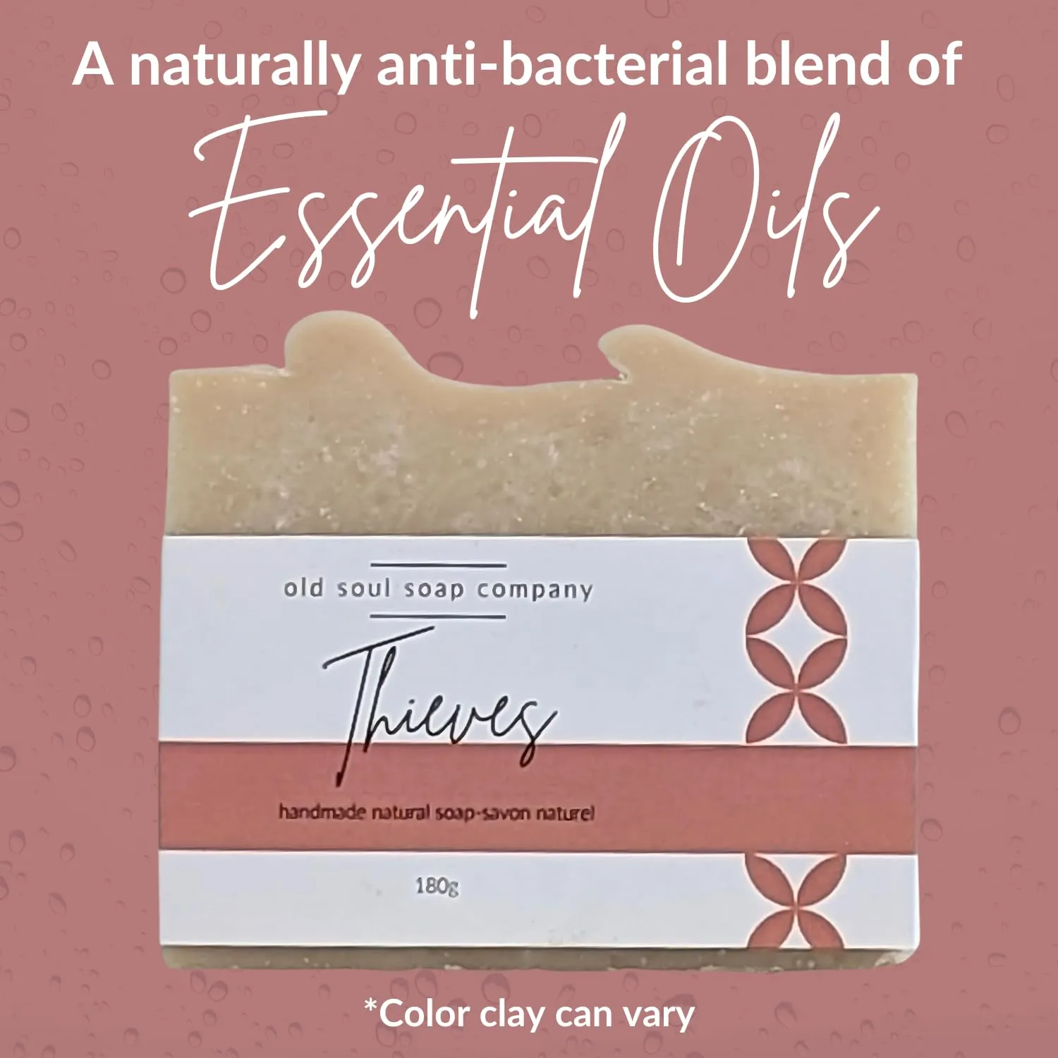 Thieves Soap Collection Soap Bar – Skin Renewing, Vegan-Friendly with Lavender & Tea Tree Oil – Deep Cleansing & Nourishing for Glowing Skin – 5.8 oz Pack 4