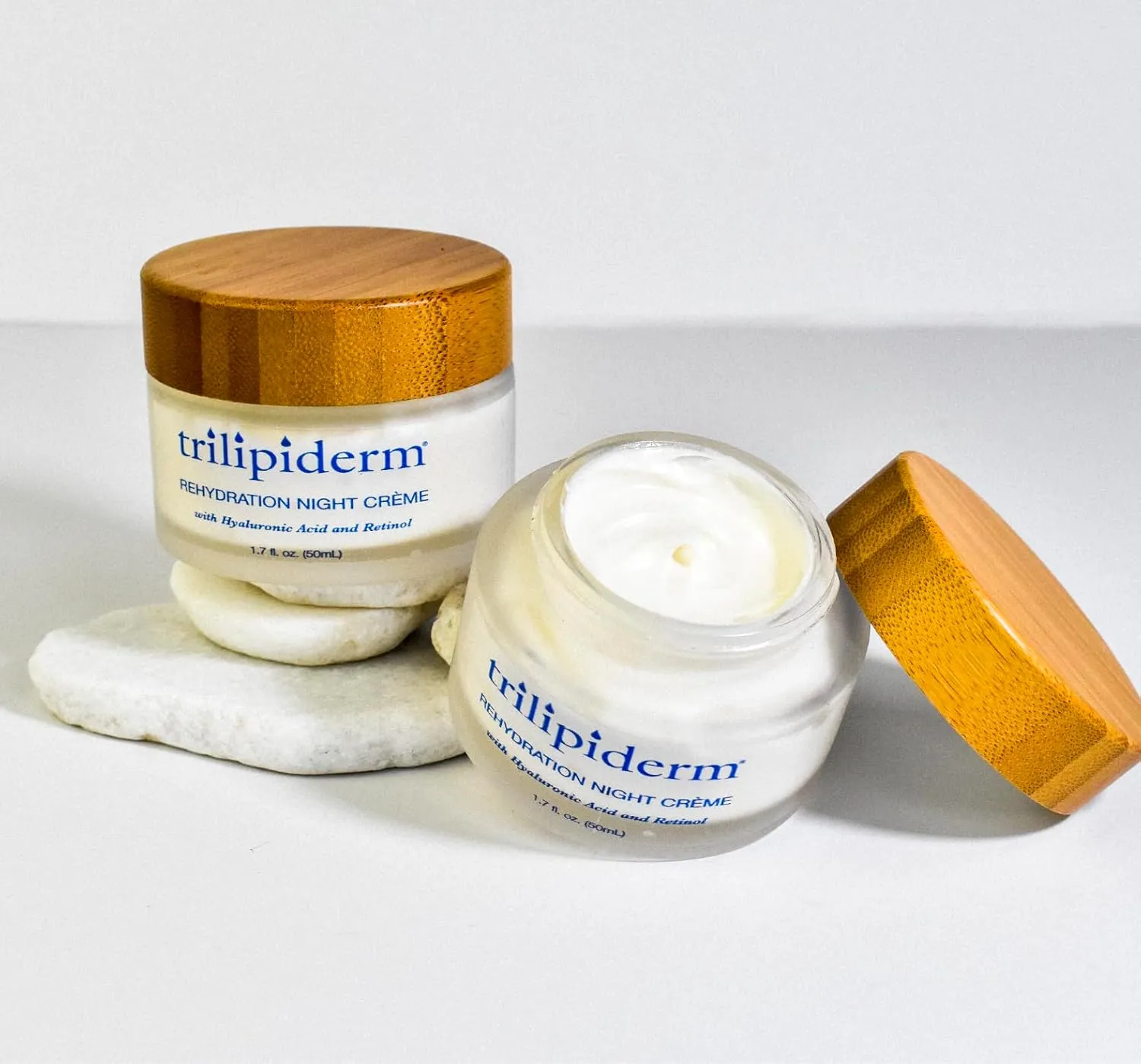 Trilipiderm Essential Face Regimen Bundle – Hydrating Exfoliant Cleanser, Protective Day Crème, Rehydration Night Crème Set – Complete 3-Step Skincare Solution for Hydration and Renewal