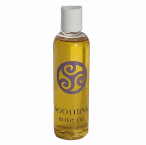 Trillium Natural Body Oil - Lavender Lavandin - Sunflower Olive & Jojoba - 4 Ounce