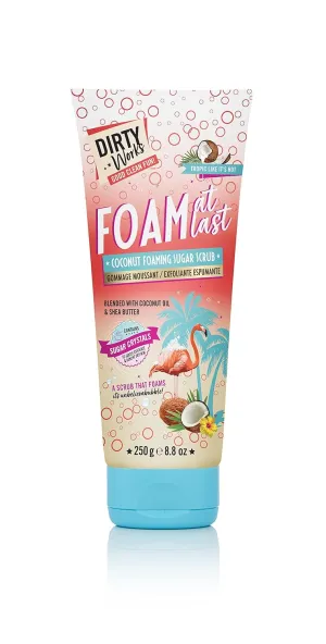 Tropic Like it's Hot Foam At Last Coconut Foaming Sugar Scrub 250g