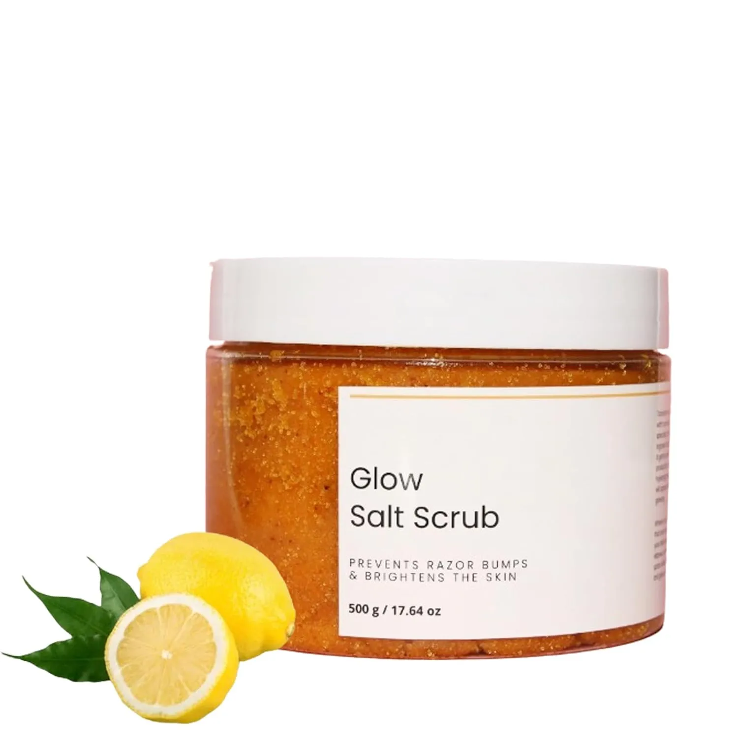 Turmeric Glow Salt Scrub, Moisturizing Body, Face & Feet Exfoliant (1pcs, 280g)