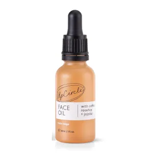 UpCircle Organic Face Serum With Coffee Oil 1oz - Vitamin C, Rosehip Oil Fades Dark Spots   Sea Buckthorn Keeps Skin Supple - Natural Hydrating Facial Oil - Vegan   Cruelty-Free