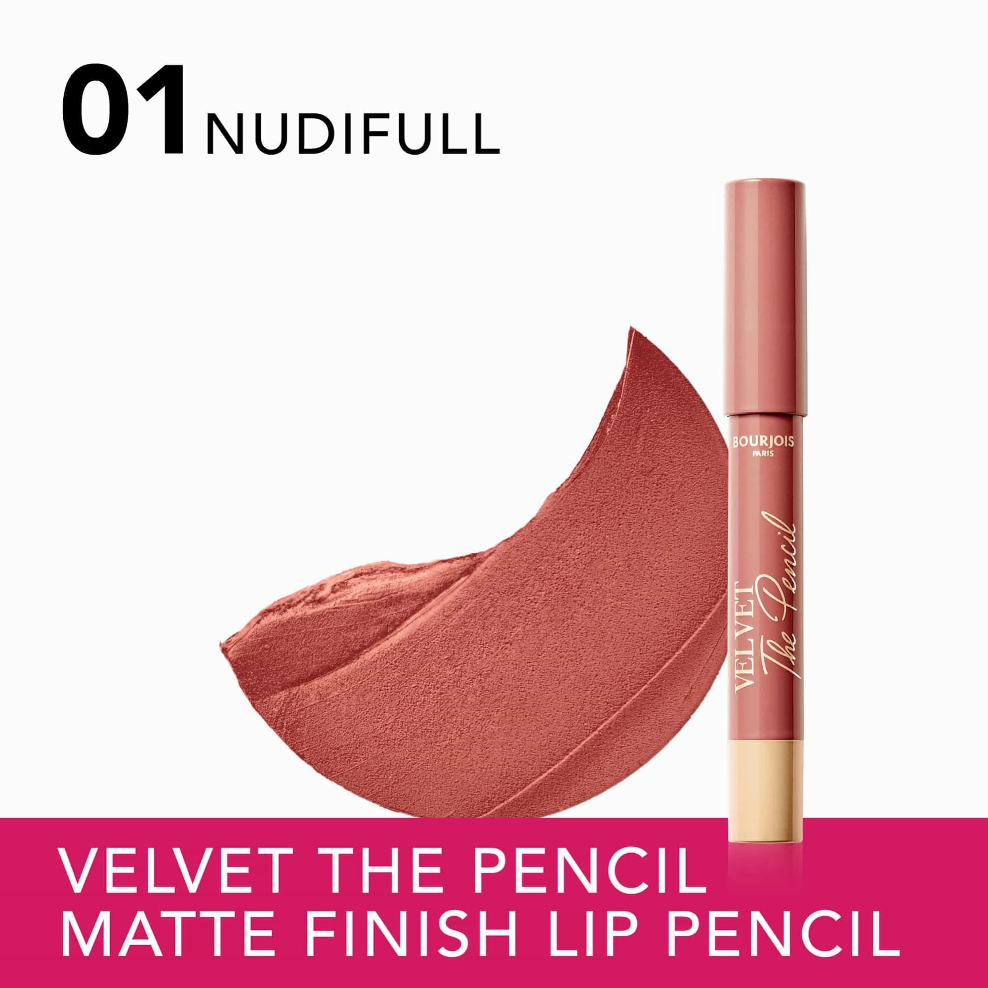 Velvet The Pencil Matte Finish Lipliner 1.8g
