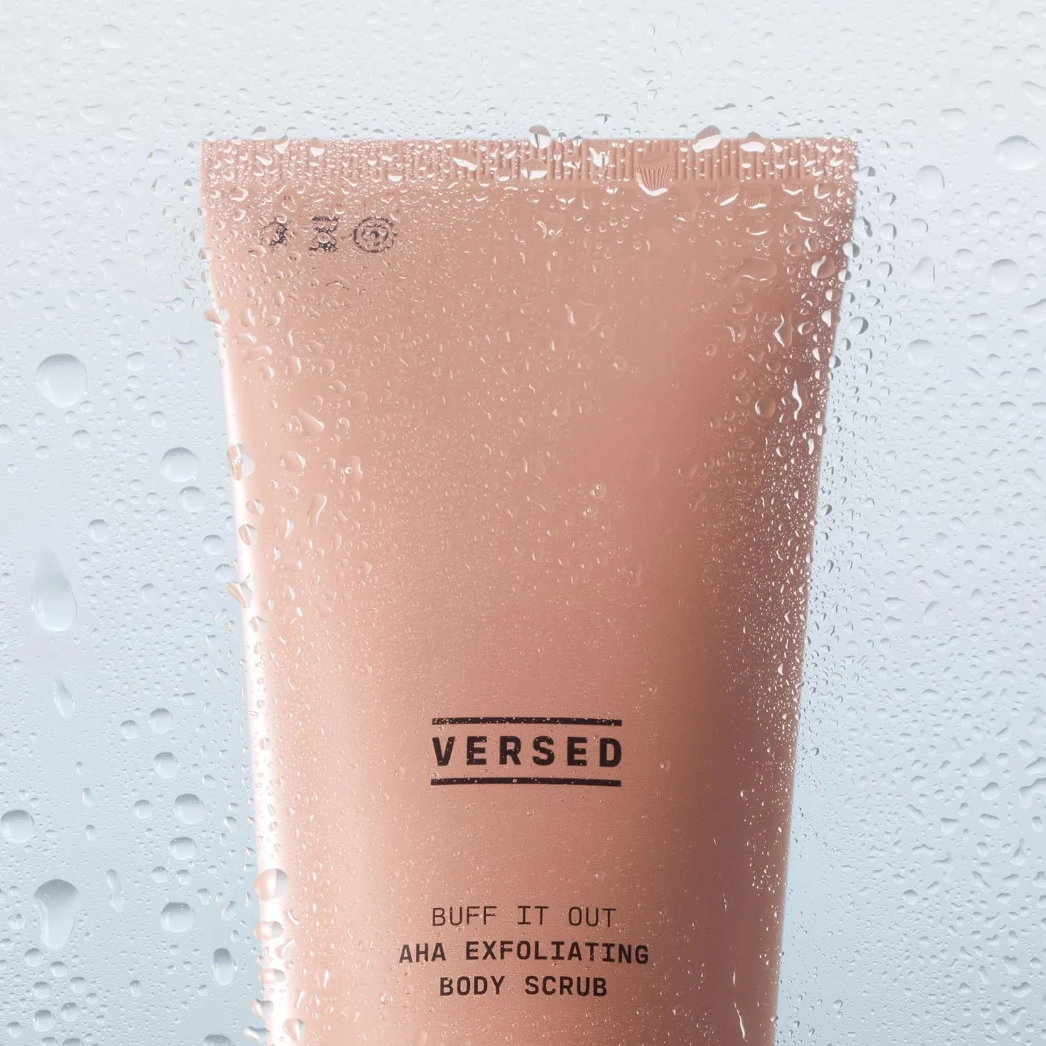 Versed Buff It Out AHA Exfoliating Body Scrub and Mask, 2 Pack - Lactic Acid & Glycolic Acid Exfoliant - Microfine Pumice Body Exfoliator to Polish & Smooth Dry Skin - Vegan & Cruelty-Free (6 oz Each)