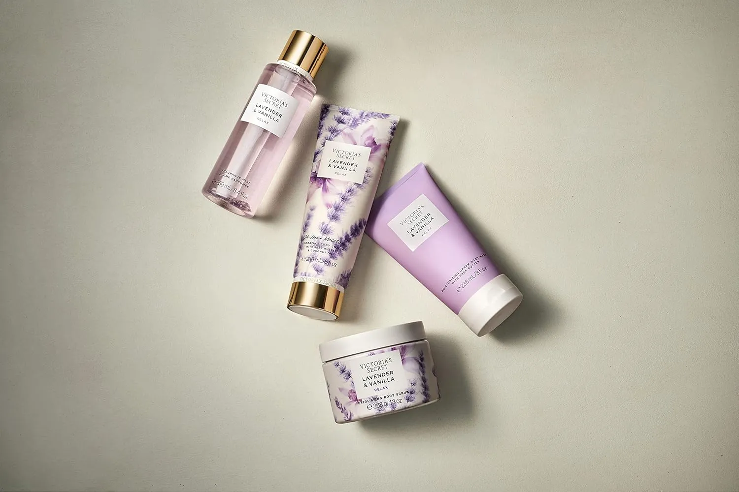 Victoria's Secret Lavender & Vanilla Exfoliating Body Scrub