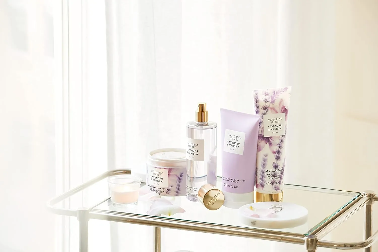 Victoria's Secret Lavender & Vanilla Exfoliating Body Scrub