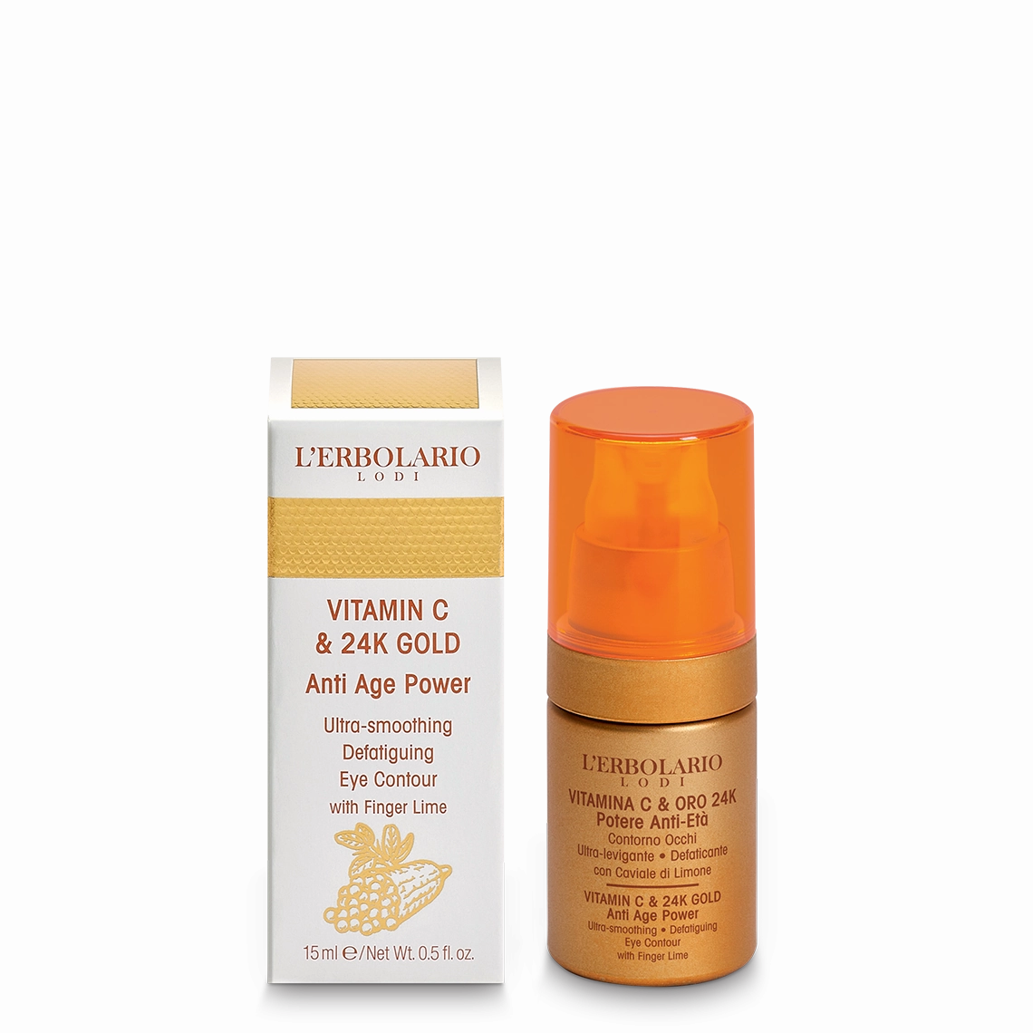 Vitamin C and 24K gold Eye Contour 15ml
