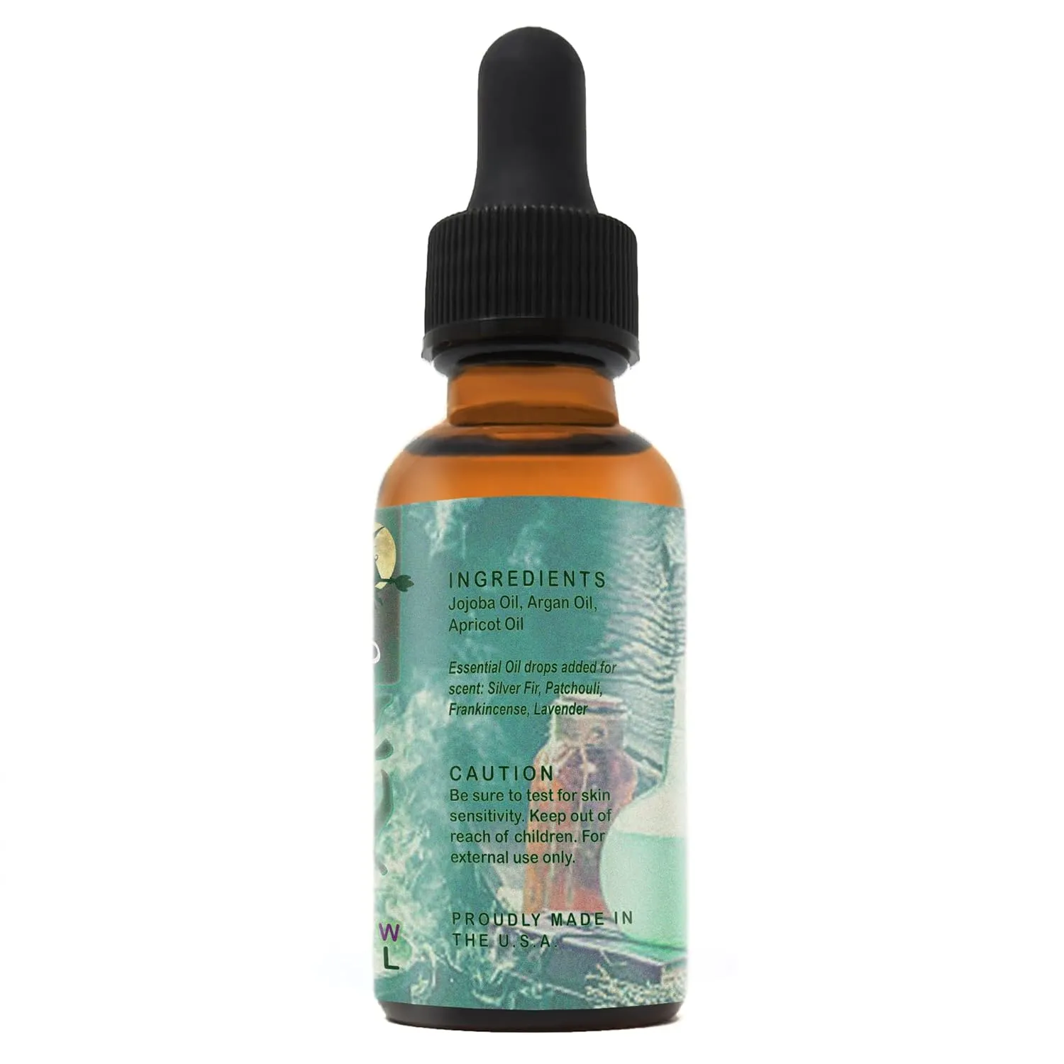 Witch's Brew Beard Oil Scented with Silver Fir, Patchouli, Frankincense and Lavender (4 oz.)