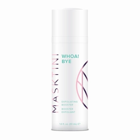 Woah! Bye Exfoliating Booster - Facial Exfoliator - AHA Exfoliant with Glycolic Acid - Brightens Skin, Removes Dead Skin Cells - 1 oz