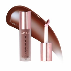 Women's Forget The Filler Lip Plumper Line Gloss, Maple Sugar, Brown, 0.11 Fl Oz (Pack of 1)