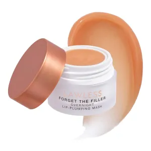 Women's Forget The Filler Overnight Lip Plumping, Birthday Cake, 0.28 Ounce