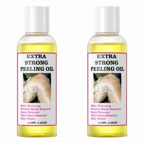 Yellow Peeling Oil - Strong Exfoliating Solution for All Skin Types - Dead Skin Remover (220ML/7.76 OZ)