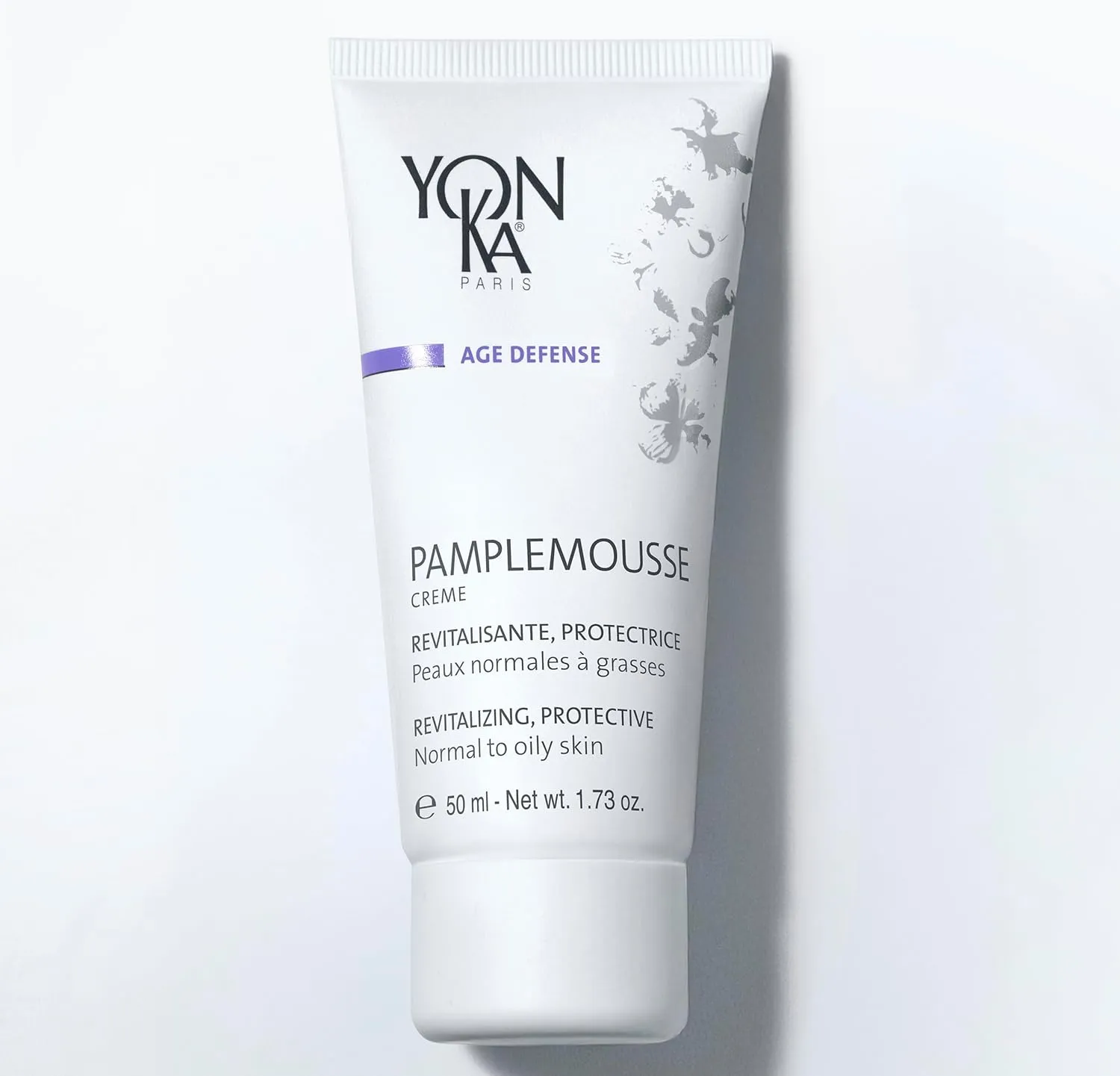 Yon-Ka Pamplemousse PNG Face Cream (Normal & Oily Skin, 50ml) Daily Hydrating Face Moisturizer, Lightweight Lotion with Vitamin C to Tighten Pores and Mattify Skin, Paraben-Free